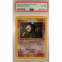 Unown Holo Rare - PSA 6