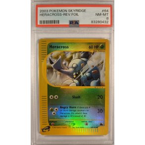 Heracross Reverse Holo - PSA 8