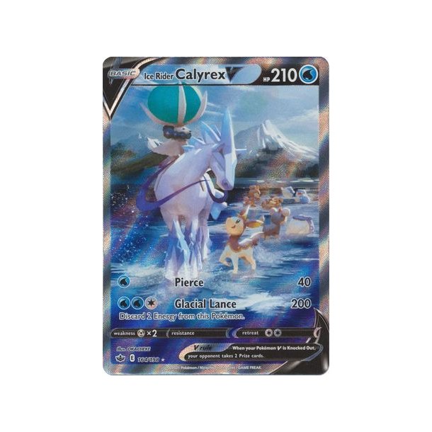 Ice Rider Calyrex Alternate Art V