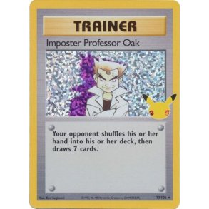 Imposter Professor Oak Holo Rare