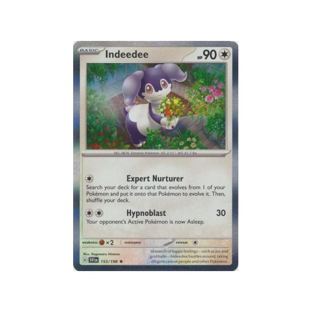 Indeedee Holo Rare