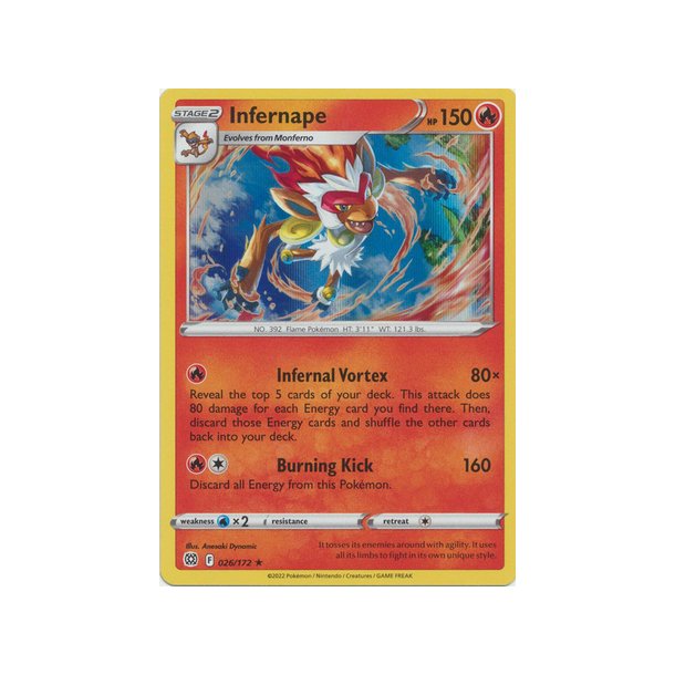 Infernape Holo Rare