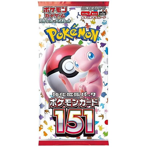 Scarlet &amp; Violet 151 Booster Pack (japansk)