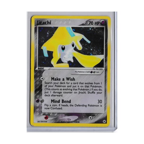 Jirachi Holo Rare (brugt)