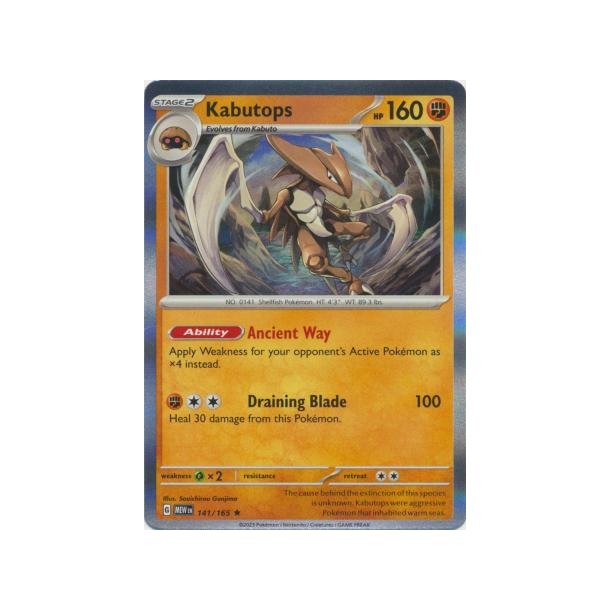 Kabutops Holo Rare