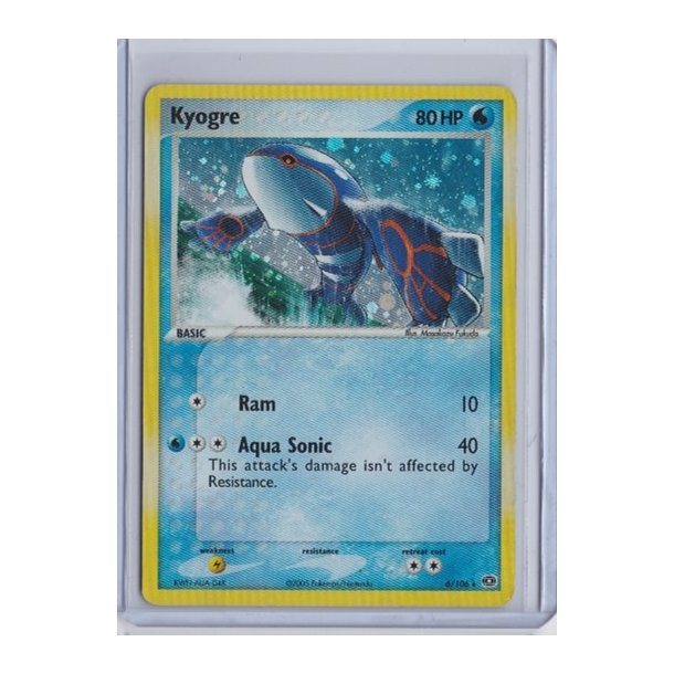 Kyogre Holo Rare (brugt)