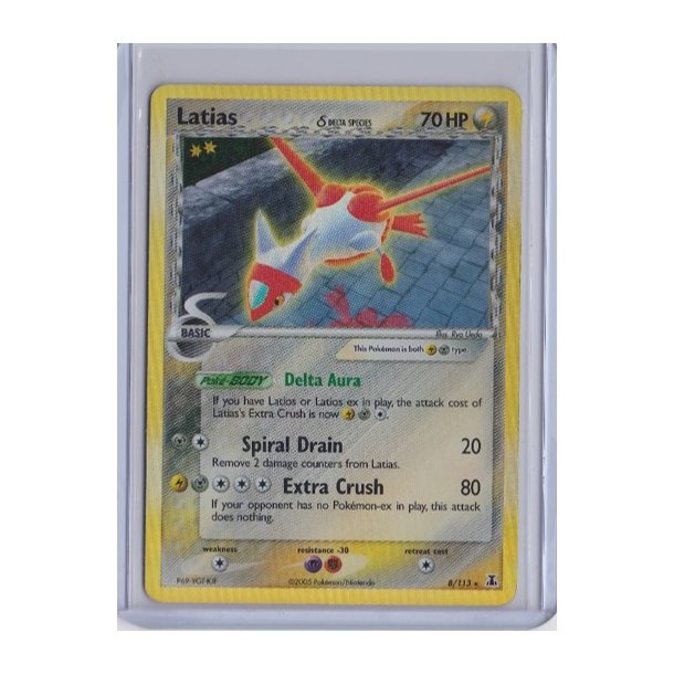 Latias Holo Rare (brugt)