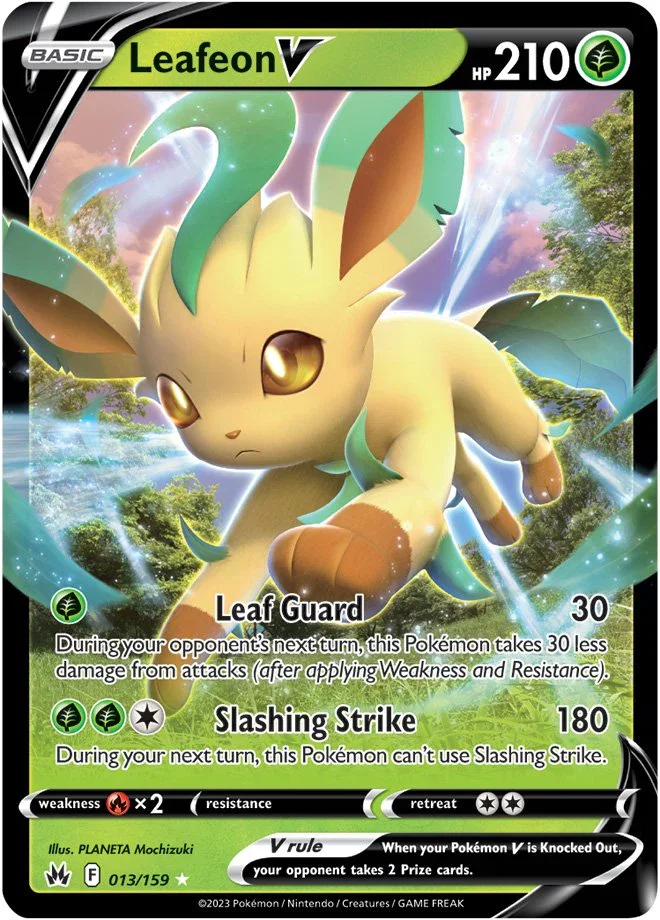 Leafeon V - V Kort - Pokemonshop