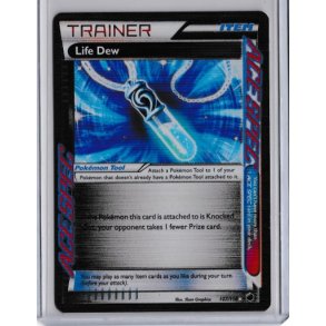 Trainer Life Dew Holo Rare (brugt)