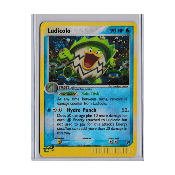 Ludicolo Holo Rare (brugt)