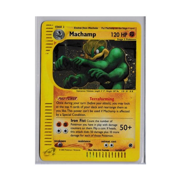 Machamp Holo Rare (brugt)