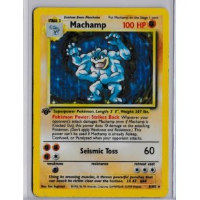 Machamp Holo Rare (brugt)