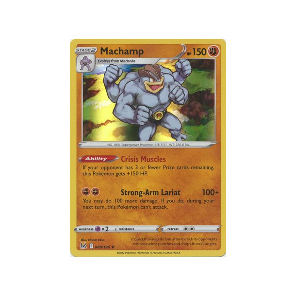 Machamp Holo Rare