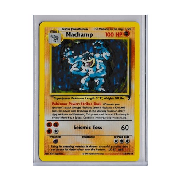 Machamp Holo Rare (brugt)
