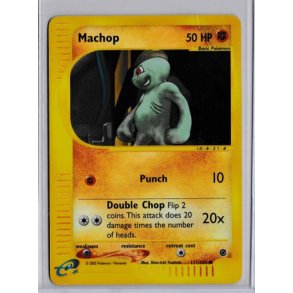 Machop Reverse Holo (brugt)