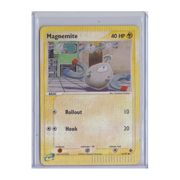 Magnemite Holo (brugt)