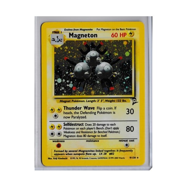 Magneton Holo Rare (brugt)