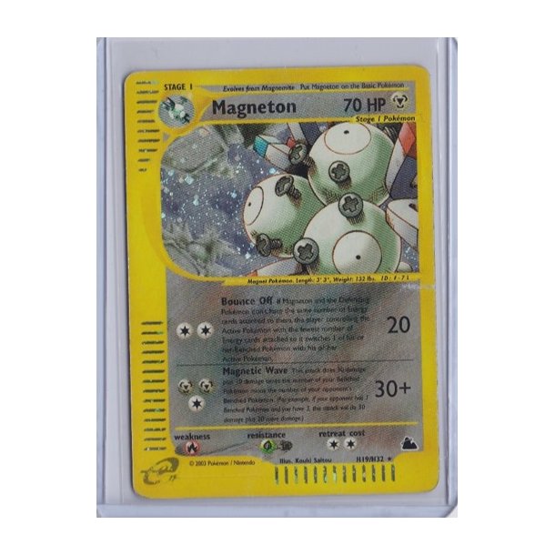 Magneton Holo Rare (brugt)