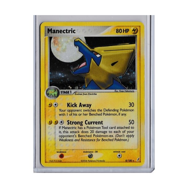 Manectric Holo Rare (brugt)