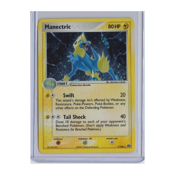 Manectric Holo Rare (brugt)
