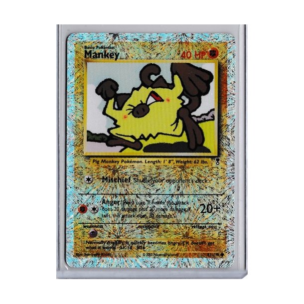 Mankey Reverse Foil (brugt)