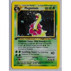 Meganium Holo Rare 1st Edition (brugt)