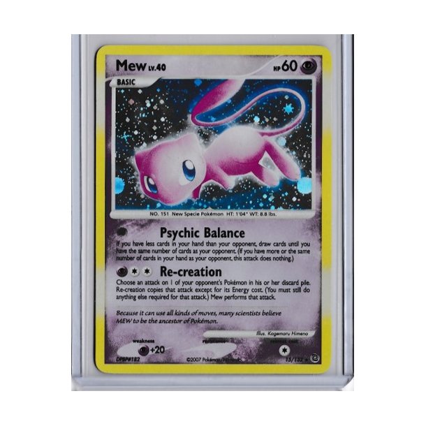 Mew Holo Rare (brugt)
