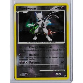 Mewtwo Holo Rare (brugt)