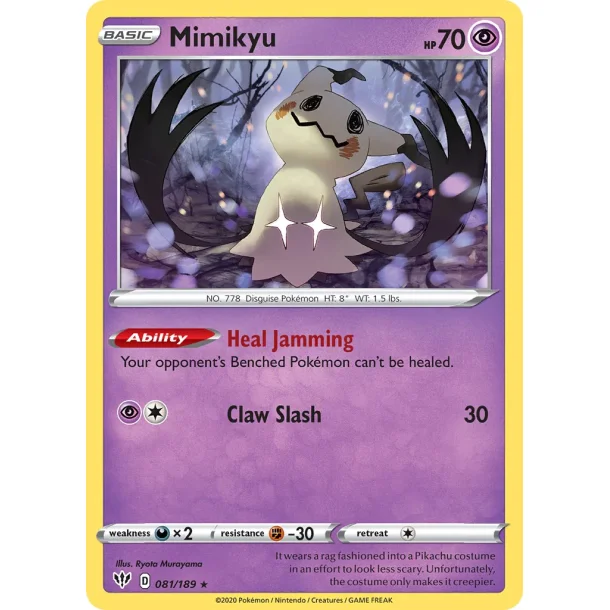 Mimikyu Holo Rare