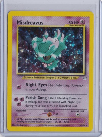 Misdreavus Holo Rare (brugt) - Brugte kort - Pokemonshop