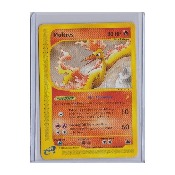 Moltres Rare (brugt)