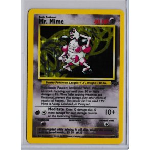 Mr. Mime Holo Rare (brugt)