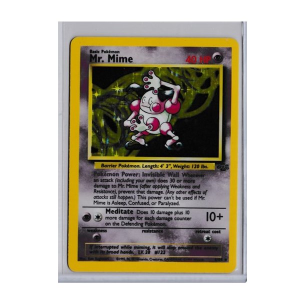 Mr. Mime Holo Rare (brugt)