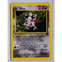 Mr. Mime Holo Rare (brugt)