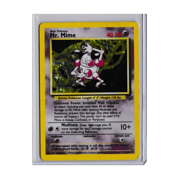 Mr. Mime Holo Rare (brugt)