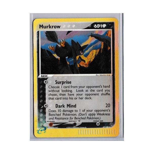 Murkrow Holo (brugt)