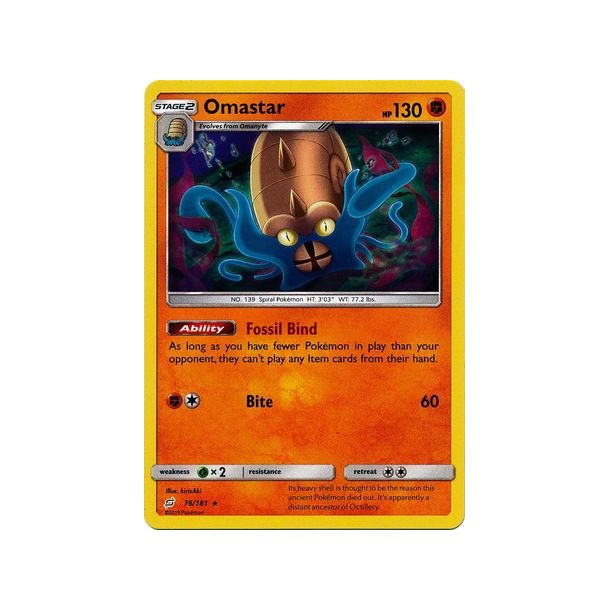 Omastar Holo Rare