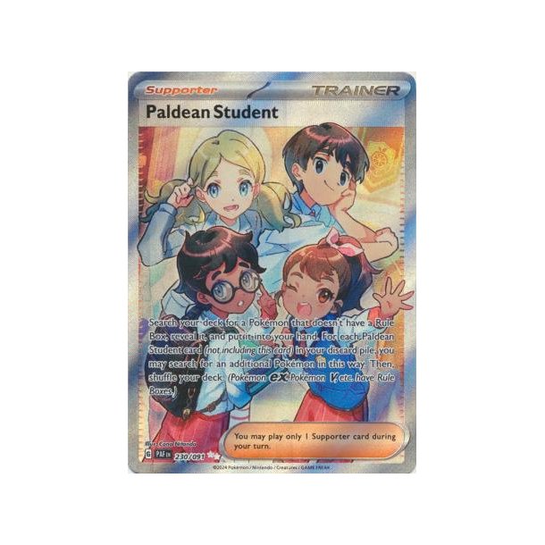 Paldean Student Full Art