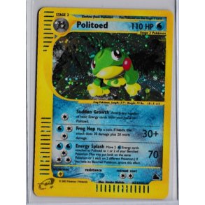 Politoed Holo Rare (brugt)