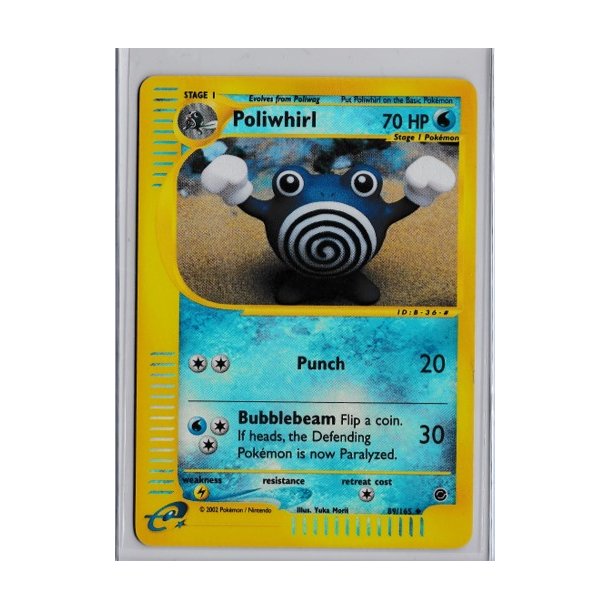 Poliwhirl Reverse Holo (brugt)