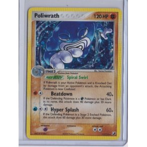 Poliwrath Holo Rare (brugt)