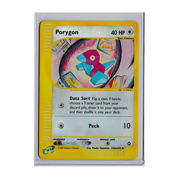 Porygon Reverse Holo (brugt)