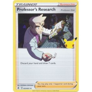 Professor's Research Holo Rare