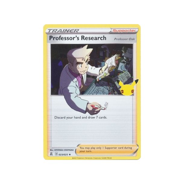 Professor's Research Holo Rare