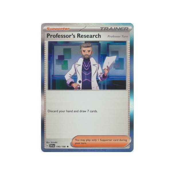 Professor's Research Holo Rare