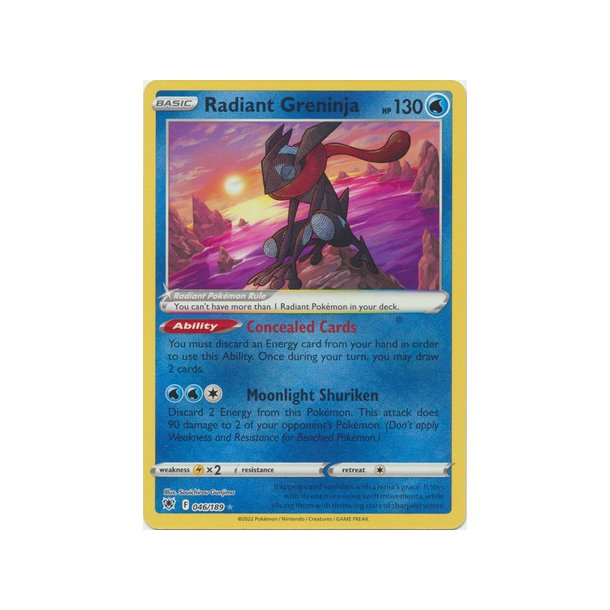 Radiant Greninja 