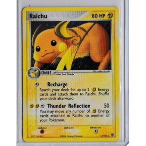 Raichu Holo Rare (brugt)