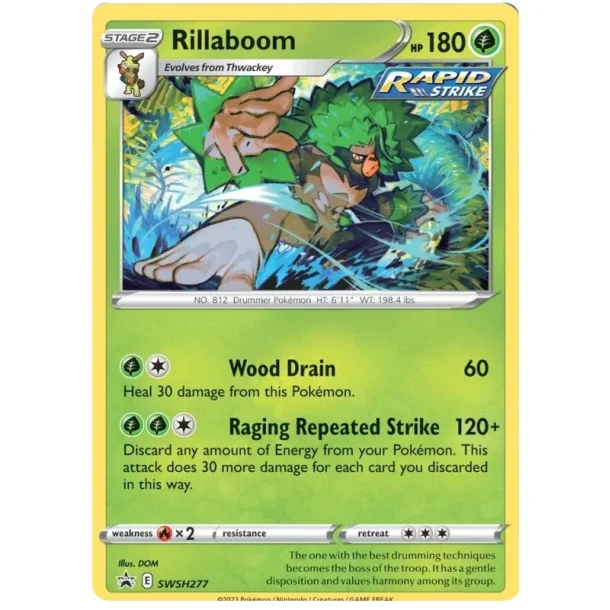 Rillaboom Holo Rare