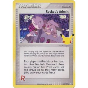 Rocket's Admin Holo Rare