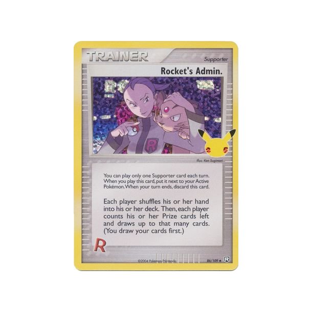 Rocket's Admin Holo Rare